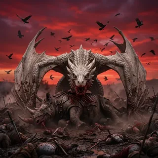 Le dragon Blanc d’os
