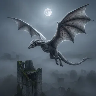 Le dragon Gris de cendre