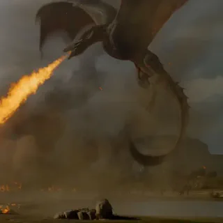 Le dragon Noir et écarlate